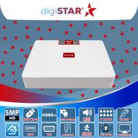 digiSTAR DVR-2508 8 KANAL H265 AHD 5MP 1080P XME 1SES 1X8 TB DESTEKLİ - 1